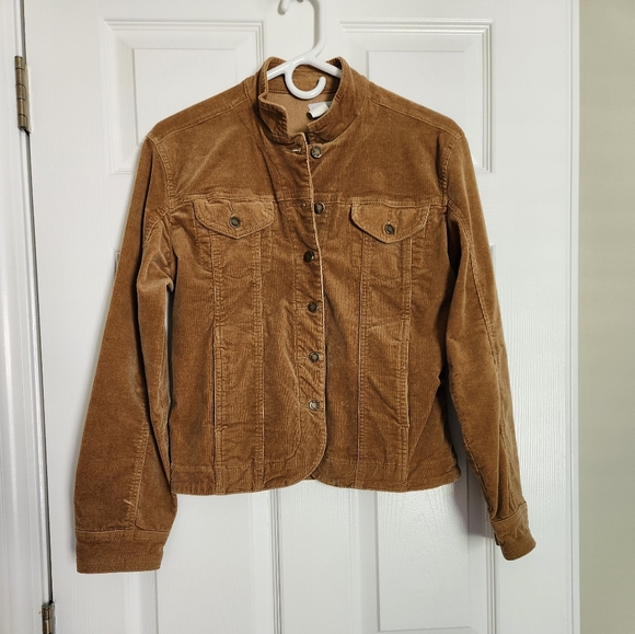 Stretch corduroy button up jacket - Picture 2 of 8